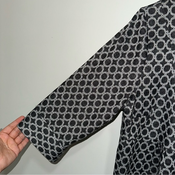 🌷5/$20 Notations Women’s Grey/White Coat - Picture 4 of 5